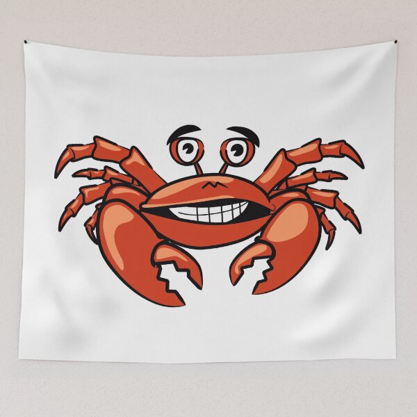 Item preview, Funny crab designed and sold by fourretout.