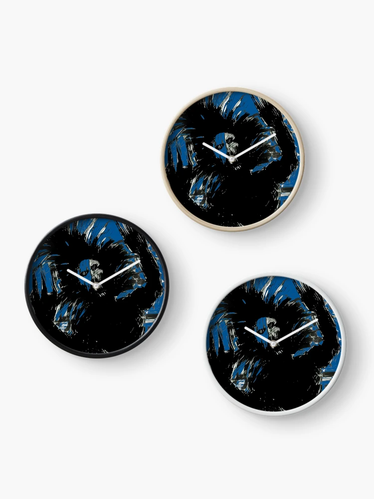 Thumbnail 3 of 4, Clock, Midnight Fighter designed and sold by JetStreamART.