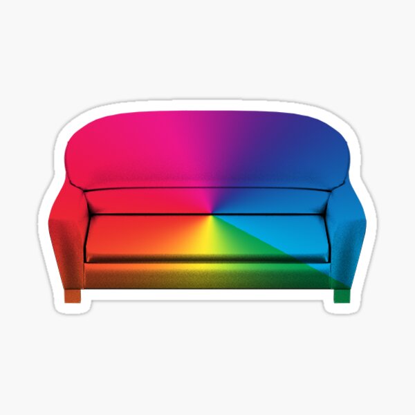 Item preview, Rainbow Brockhampton Couch Logo designed and sold by Blonded Designs.