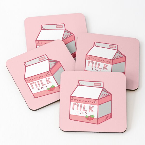 Item preview, strawberry milk designed and sold by the-turtle-dove.