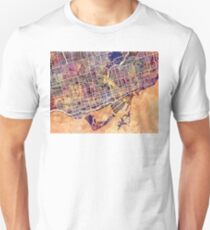 Toronto Street Map Unisex T-Shirt