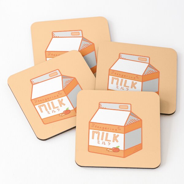 Item preview, tangerine milk designed and sold by the-turtle-dove.