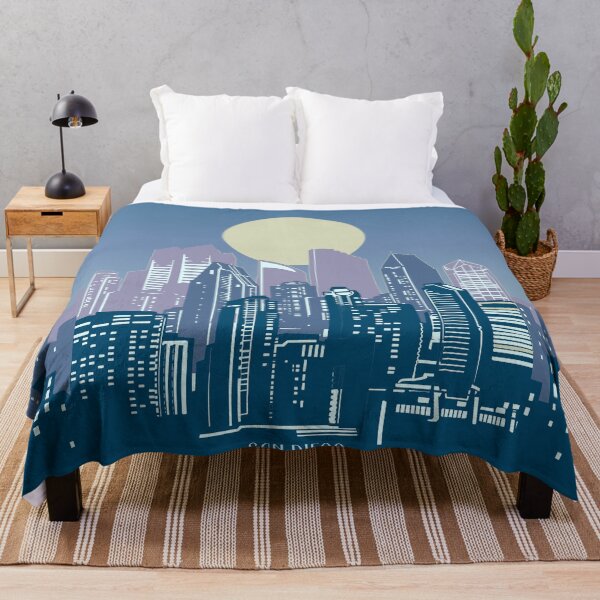 Item preview, san diego skyline designed and sold by BekimART2.