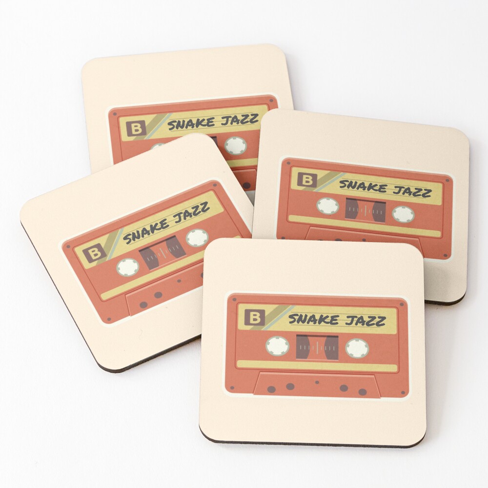 snake jazz: jams for galactic roadtrips Coasters (Set of 4)