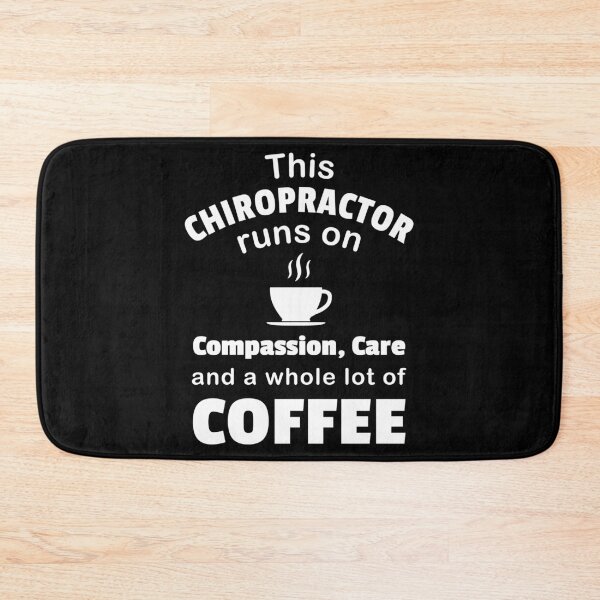 Item preview, Chiropractor Coffee Lover Compassion Care Quote Funny Doctor design designed and sold by CreatedByHeidi.