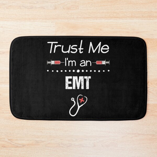 Item preview, EMT Quote Funny Trust Me Syringe Paramedic First Responder  designed and sold by CreatedByHeidi.