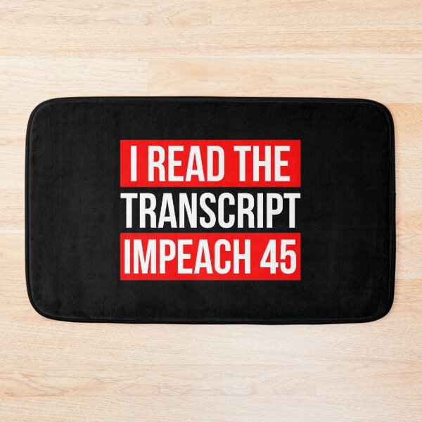 Item preview, Womens I Read The Transcript Impeach 45 Trump Impeachment Hearings designed and sold by CreatedByHeidi.