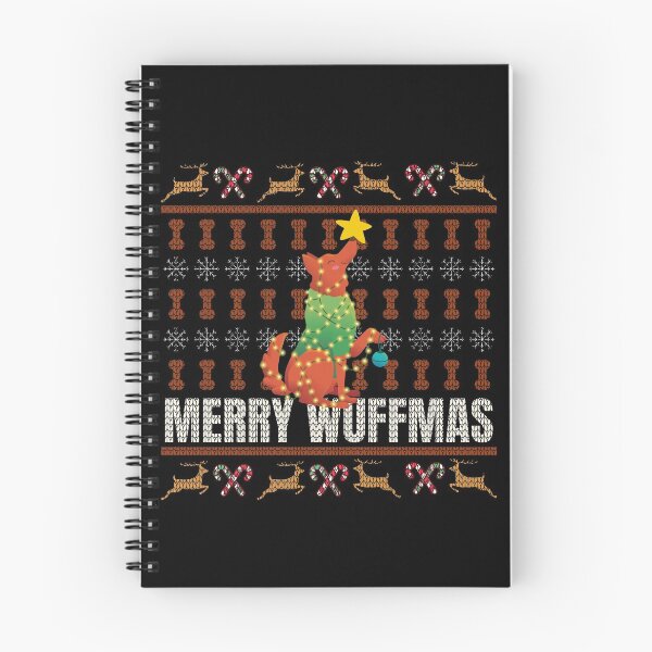 Item preview, Merry Wuffmas I Ugly Christmas Sweater designed and sold by Weilichesmag.