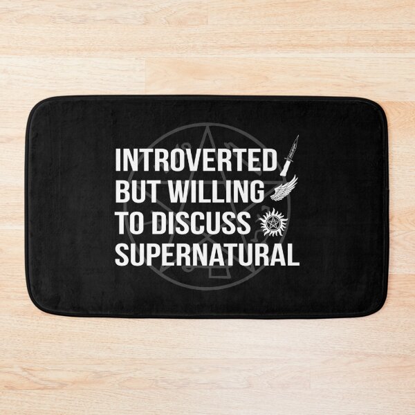 Item preview, Introverted But Willing To Discuss Supernatural designed and sold by Plan8.