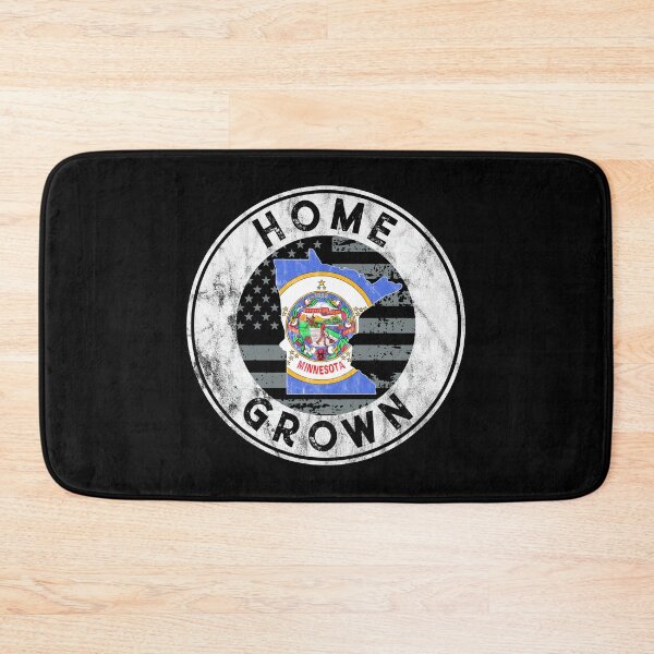 Item preview, Minnesota Native Quote Home Grown State American Flag Pride  designed and sold by CreatedByHeidi.