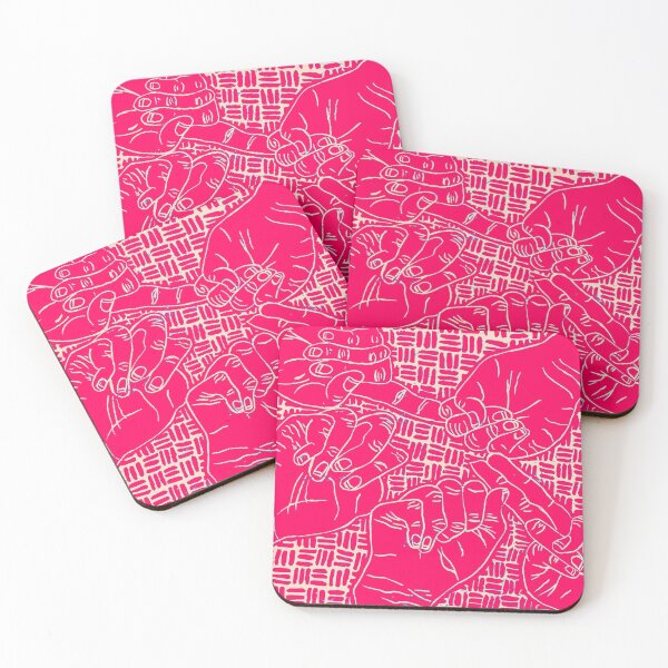 Item preview,  A Hand Print in Pink designed and sold by sophiefine.