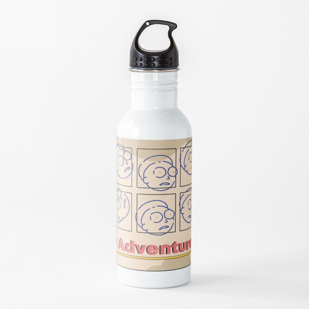 Rick and Morty | Morty Adventure Card Water Bottle