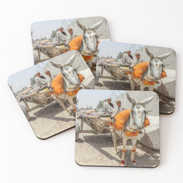 Item preview, Afghan Boys and Donkey Cart designed and sold by srgreen.