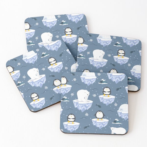 Item preview, Christmas Penguin and Polar Bear designed and sold by Color Me F*@k!ng Happy.