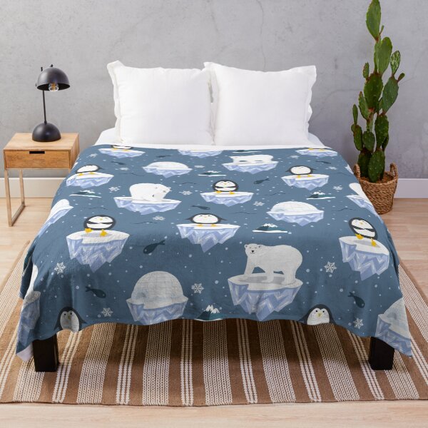 Item preview, Christmas Penguin and Polar Bear designed and sold by Color Me F*@k!ng Happy.