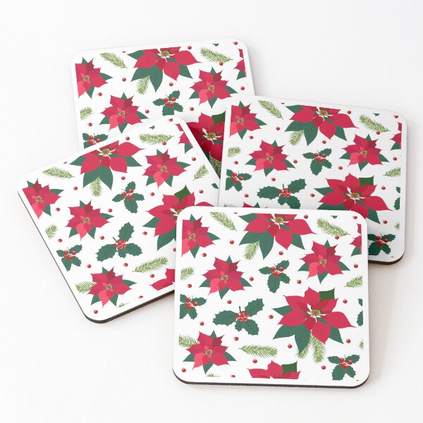 Item preview, Christmas Poinsettia  designed and sold by Color Me F*@k!ng Happy.
