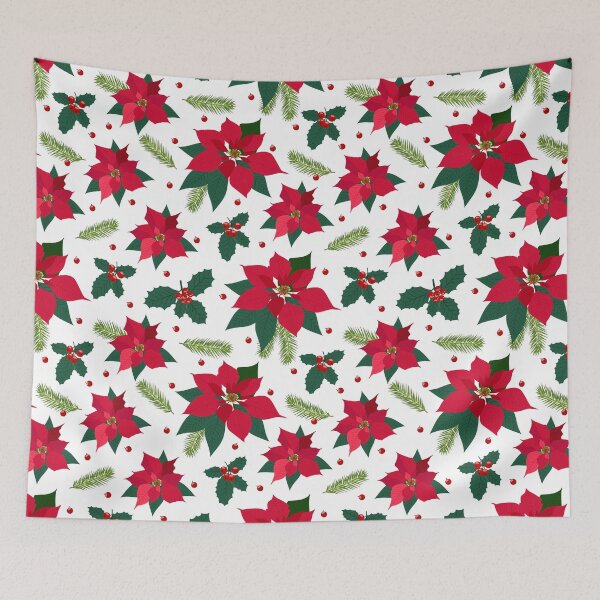 Item preview, Christmas Poinsettia  designed and sold by Color Me F*@k!ng Happy.