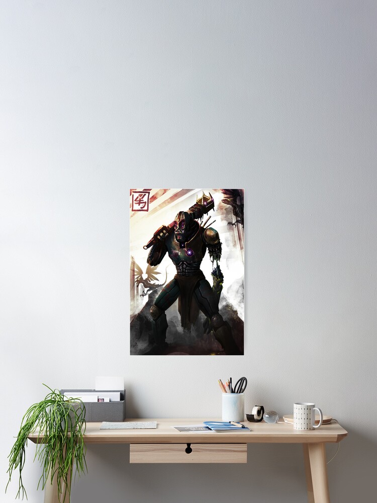 Oni 2 0 Poster By Zeroscarecrow13 Redbubble