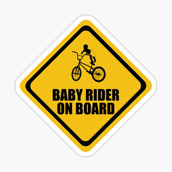 baby on bicycle