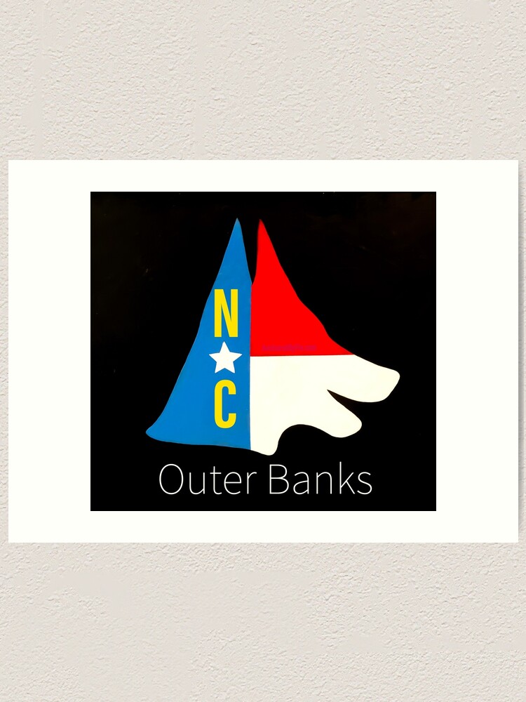 "NC Dog (Outer Banks )" Art Print for Sale by barryknauff Redbubble