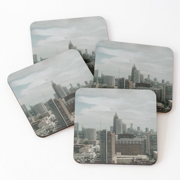 Item preview, Atlanta Skyline during the day designed and sold by LindsayVTravels.