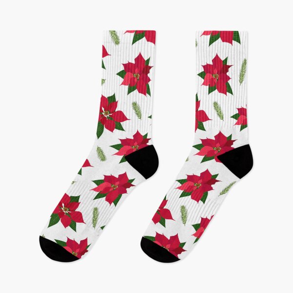 Item preview, Christmas Poinsettia White designed and sold by Color Me F*@k!ng Happy.