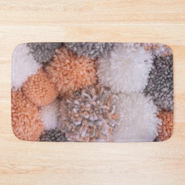 Item preview, Soft pompom or pon-pon background made with woolen threads designed and sold by AnaMOMarques.