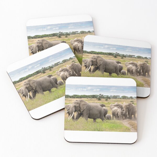 Item preview, Elephant Family, Ngorongoro Concession, Tanzania designed and sold by Andrew Goodall.