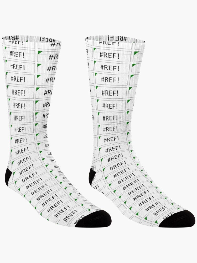 Thumbnail 3 of 5, Socks, Excel #REF! Error designed and sold by hdevine825.