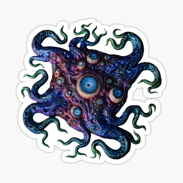 Creature from Oort Sticker