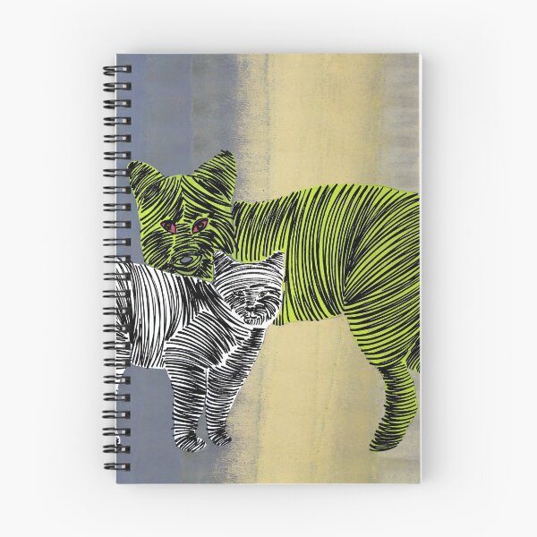 Item preview, Fox and Cat By ArtGuru 9437 - Acrylic On Paper designed and sold by Art Guru.