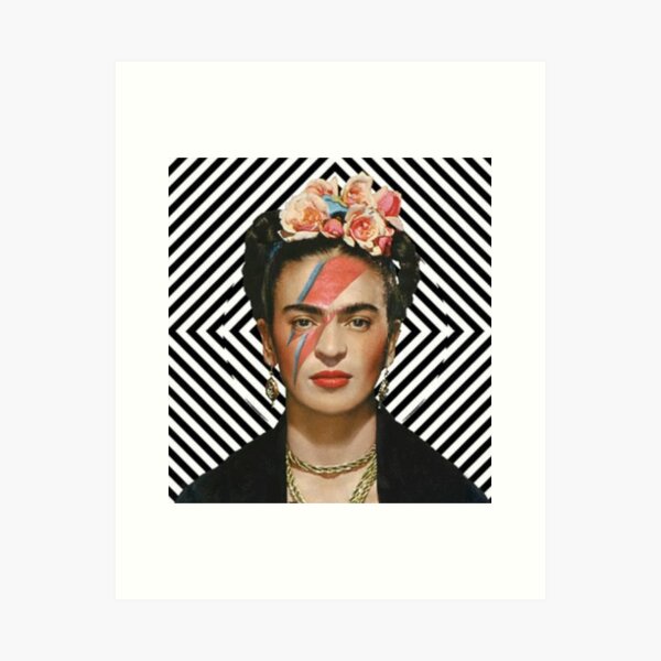 It's Frida and Bowie Art Print