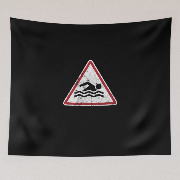 Item preview, Swimming Sign EU Workout Triathlon Training Meet Freestyle designed and sold by twHistory.