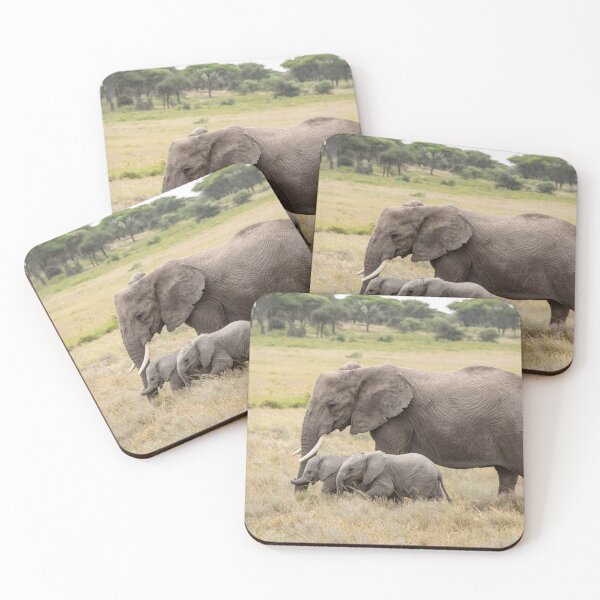 Item preview, African Elephants: Adult With Two Young designed and sold by Andrew Goodall.