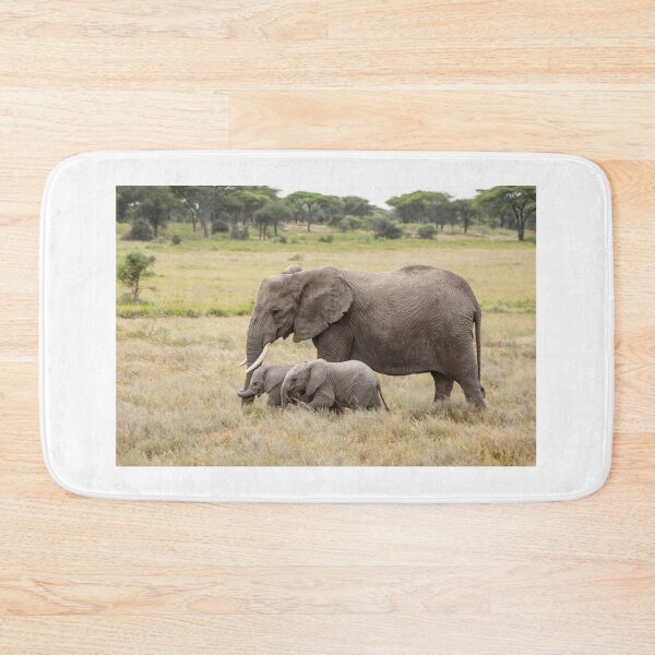 Item preview, African Elephants: Adult With Two Young designed and sold by Andrew Goodall.