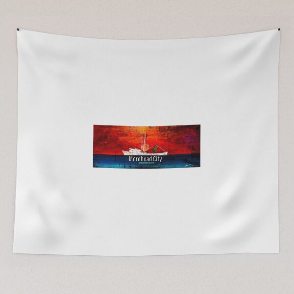 Item preview, Morehead City NC Shrimp Trawler  designed and sold by barryknauff.