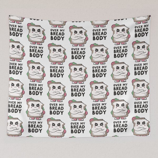 Item preview, Over My Bread Body designed and sold by ohheystudios.
