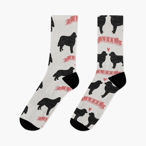 Item preview, Bernese Mountain Dogs Love | Berner Silhouettes with Heart designed and sold by Jenn Inashvili.
