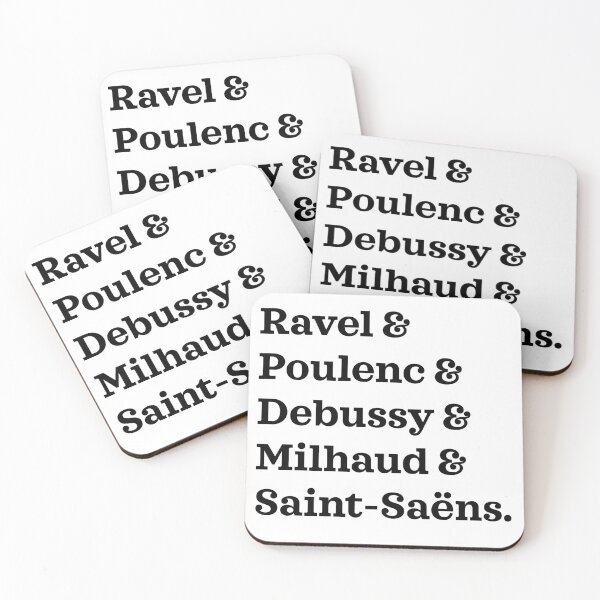 Item preview, French Composers designed and sold by bmjohn24.