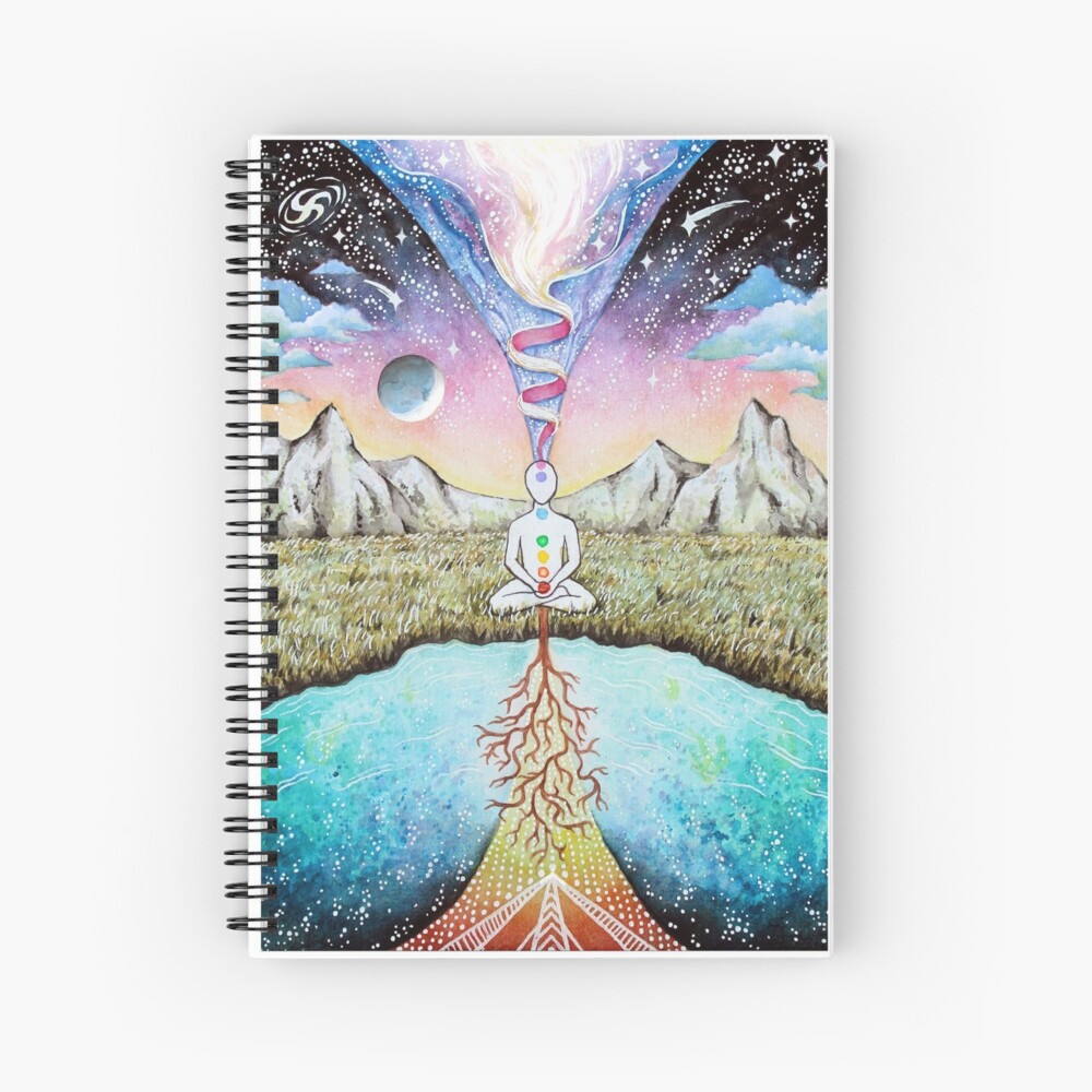 Item preview, Spiral Notebook designed and sold by akashacreative.