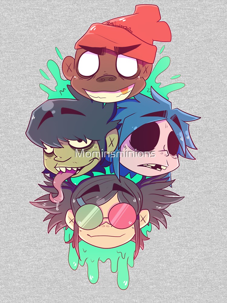 Gorillaz 2D by Mominsminions
