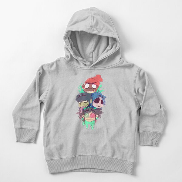 Gorillaz 2D Toddler Pullover Hoodie