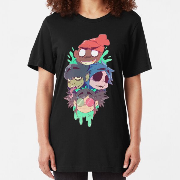 Gorillaz 2D Slim Fit T-Shirt