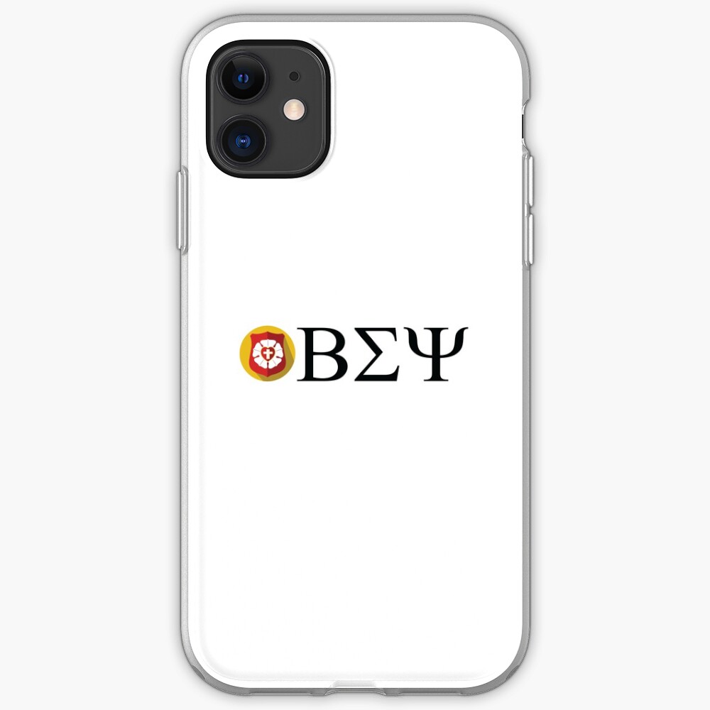 Beta Sigma Psi - badge iPhone Case & Cover