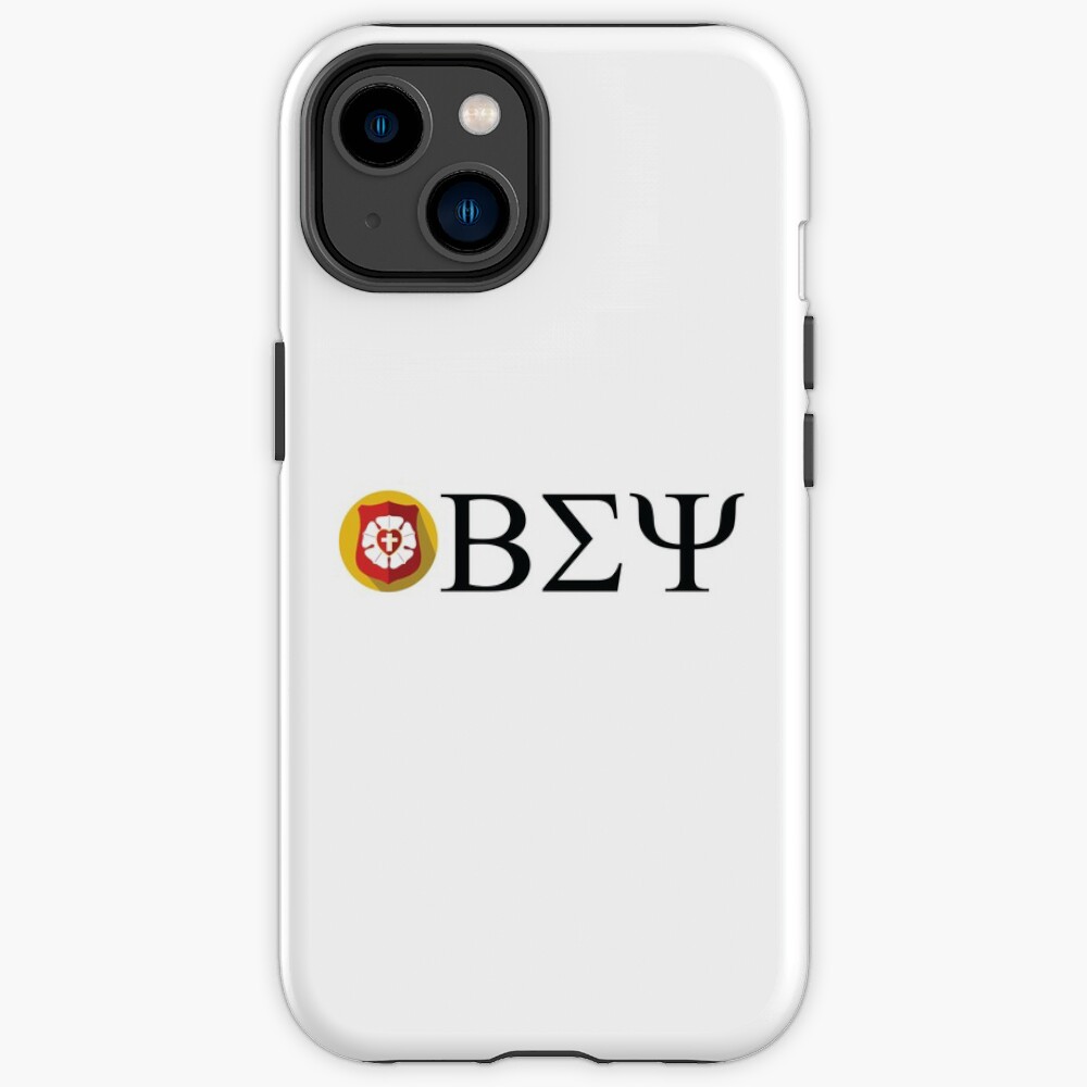 Beta Sigma Psi - badge iPhone Case