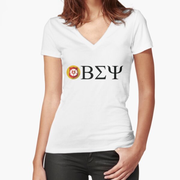 Fitted V-Neck T-Shirt