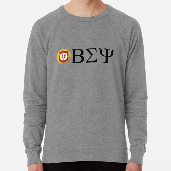 Beta Sigma Psi - badge Lightweight Sweatshirt