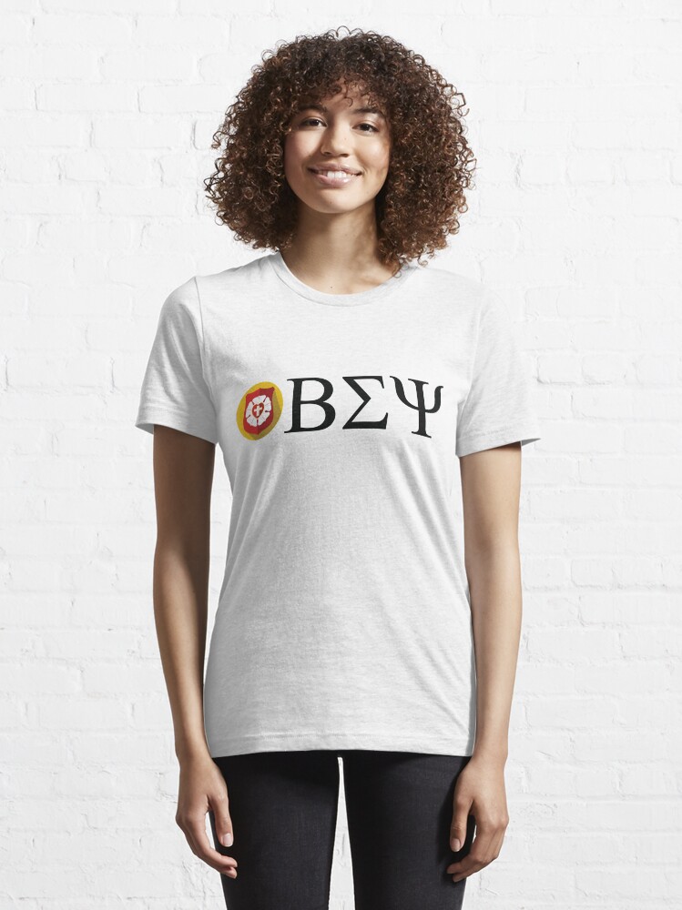 Alternate view of Beta Sigma Psi - badge Essential T-Shirt