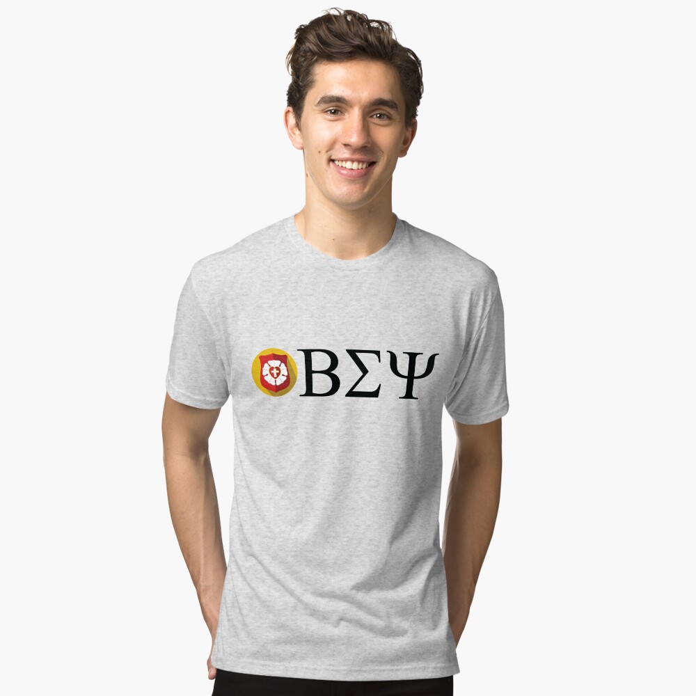 Item preview, Tri-blend T-Shirt designed and sold by betasigmapsi.