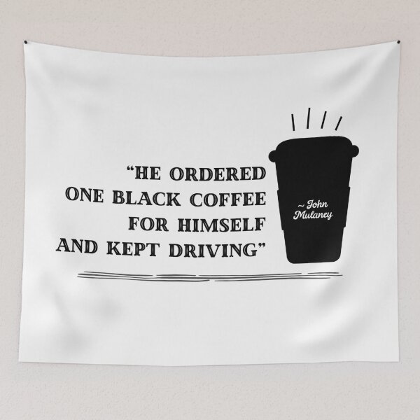Item preview, One Black Coffee (Black Logo) designed and sold by usernate.